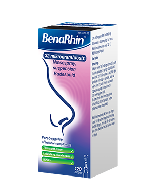 fange Pind Sammensætning BENARHIN® næsespray mod allergi | Benadryl. Vi hjælper med din allergi